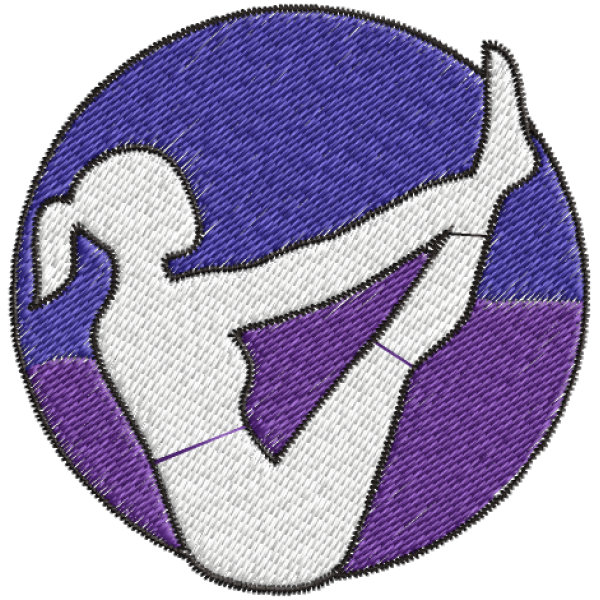 Matriz de Bordado Logotipo Pilates