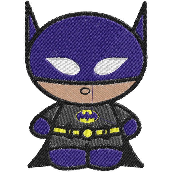 Matriz de Bordado Batman Baby